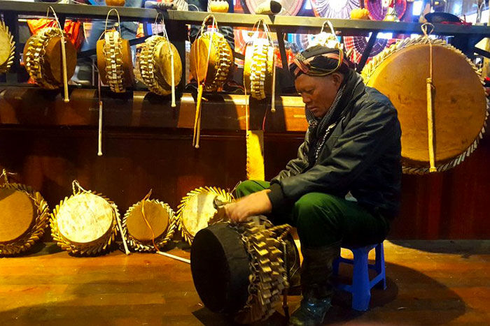 Hmong shaman drum in Sapa - Ancient wisdom, modern healing